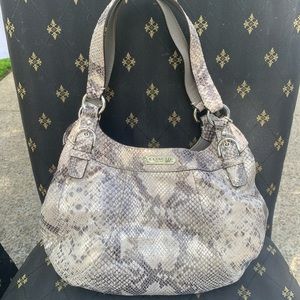 Coach silver bag